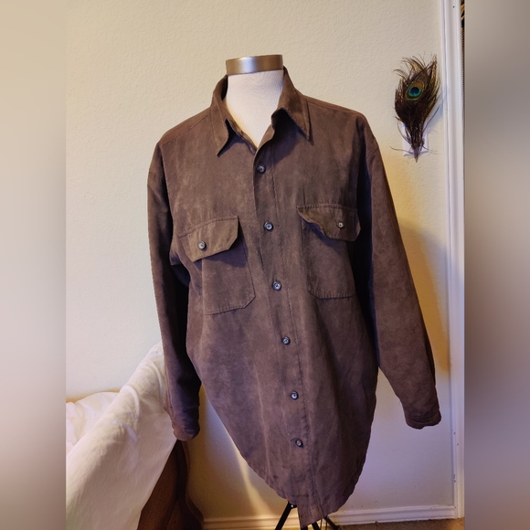 Men's High Sierra Brown jacket with a brown quilted inside lining 🧥 (XL) 🤎 - Picture 1 of 16